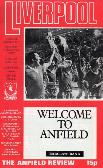 Match programme